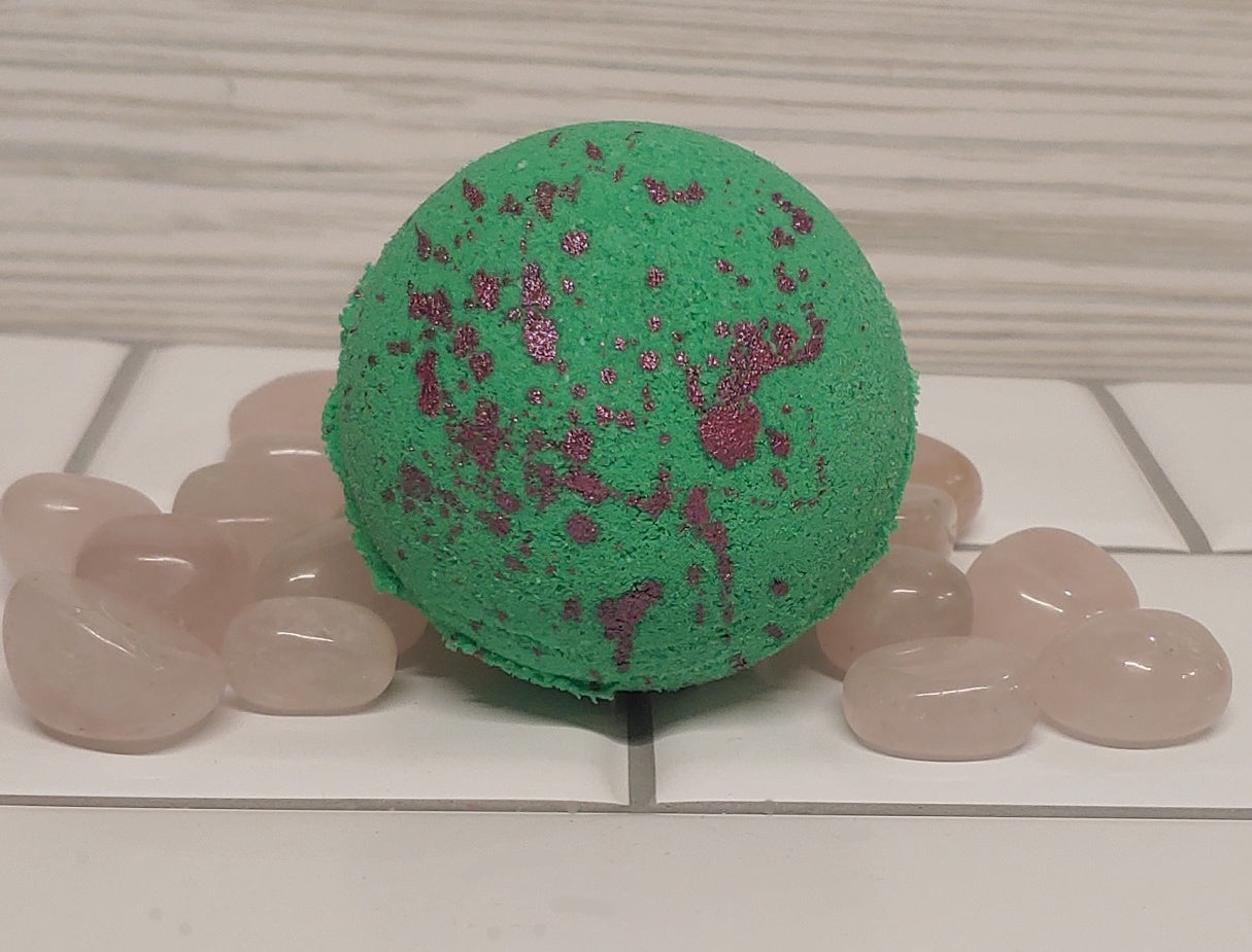 ๐ Chakra Harmony Bath Bomb Set โ Hidden Crytal inside (7-Piece Collection)