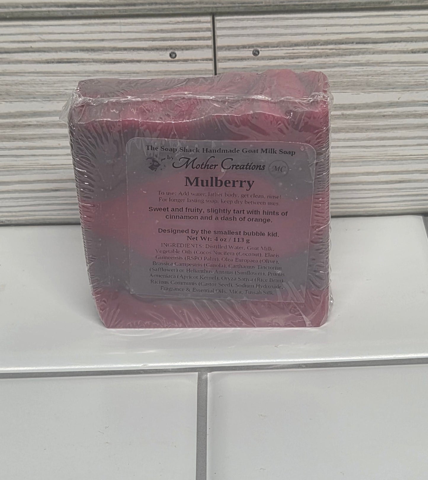 Mulberry Goat Milk Soap
