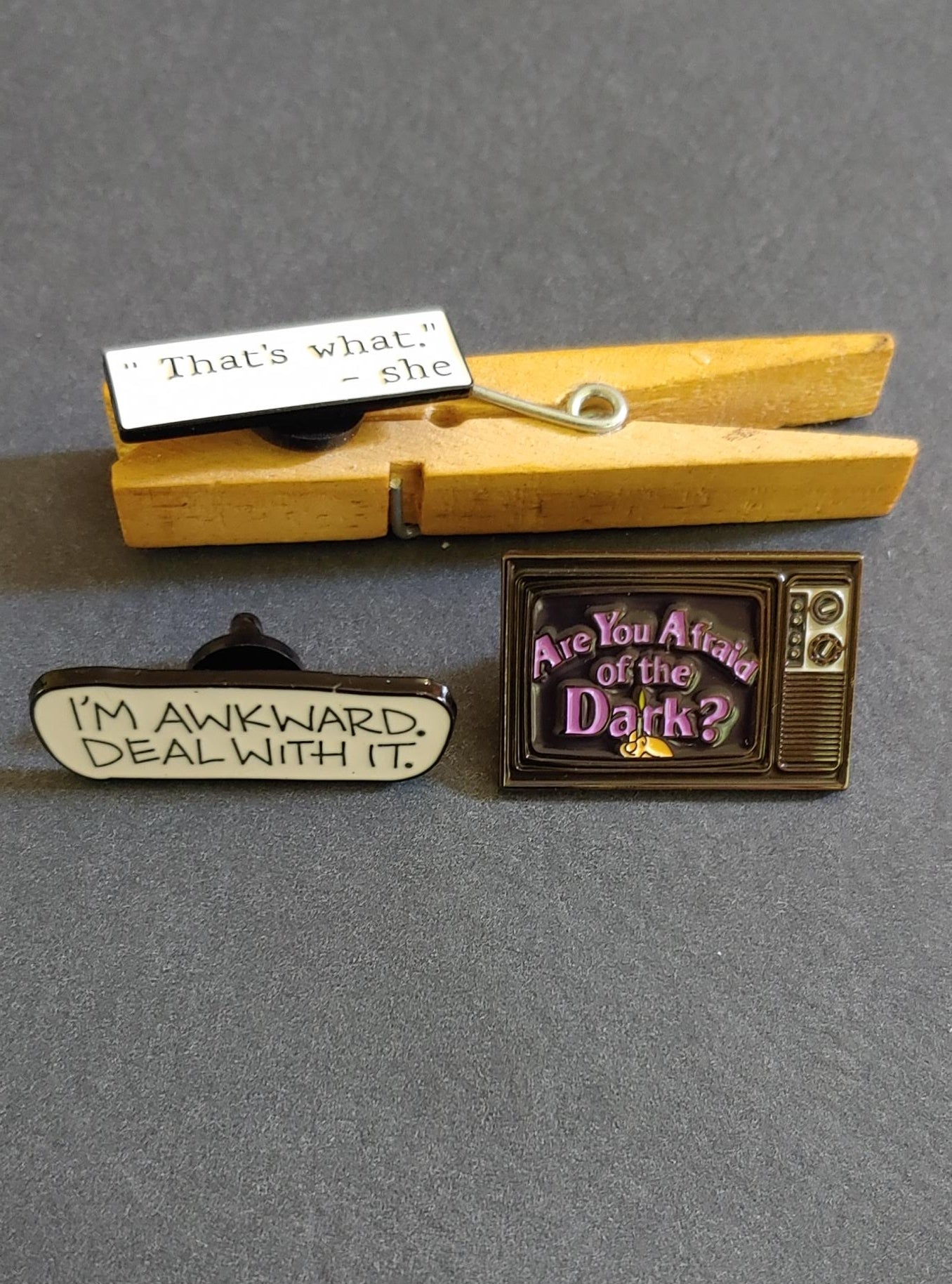 I'm Awkward, Deal with it Lapel Pin