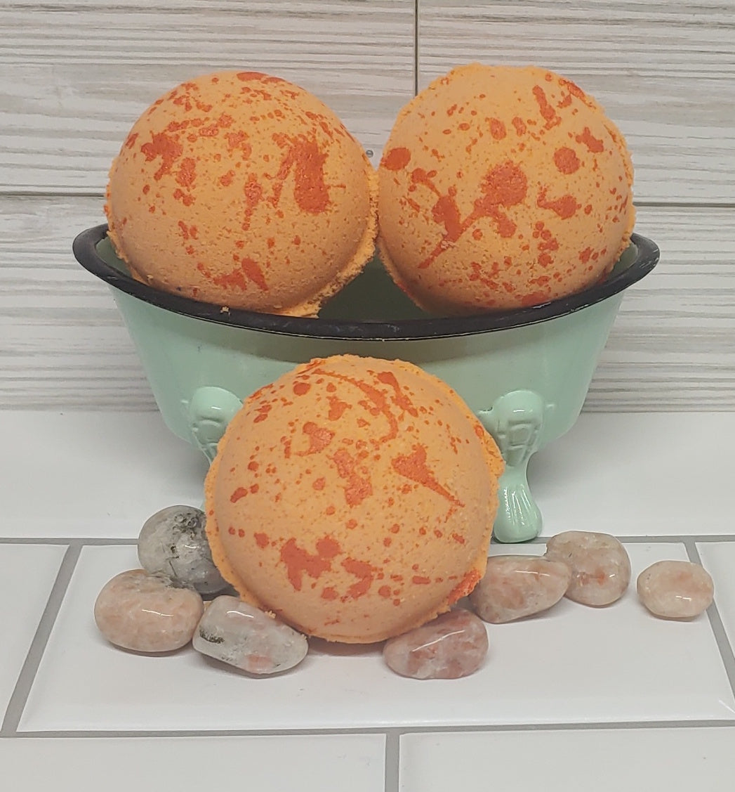 ๐ Chakra Harmony Bath Bomb Set โ Hidden Crytal inside (7-Piece Collection)
