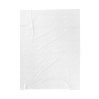 Velveteen Plush Blanket — "Bathe Like No One Is Watching" Silhouette Bathtub Throw