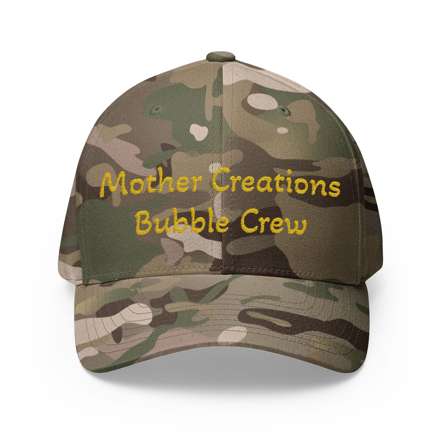 Embroidered 'Mother Creations Bubble Crew' Baseball Cap