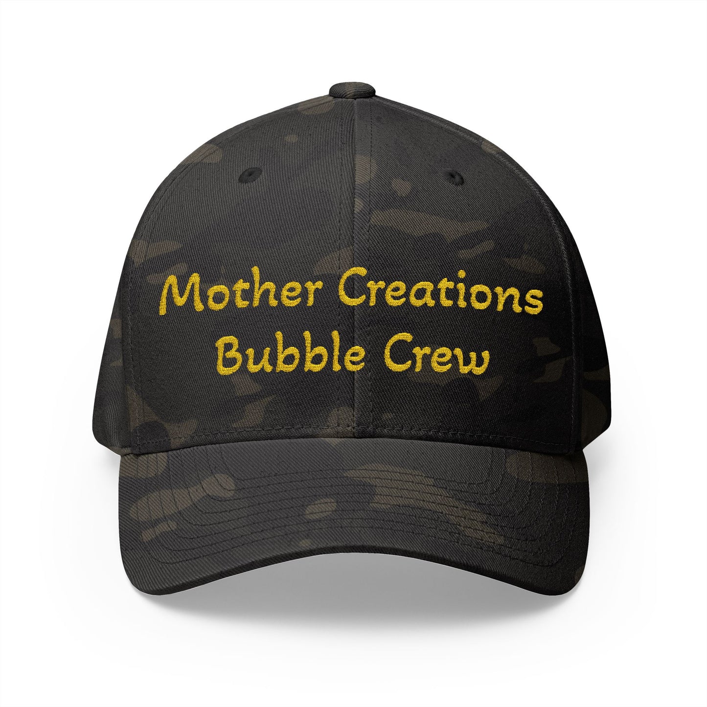 Embroidered 'Mother Creations Bubble Crew' Baseball Cap