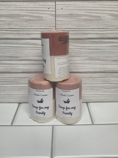 Soap for my family- Goat Milk Soap Bar