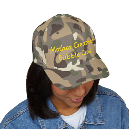 Embroidered 'Mother Creations Bubble Crew' Baseball Cap