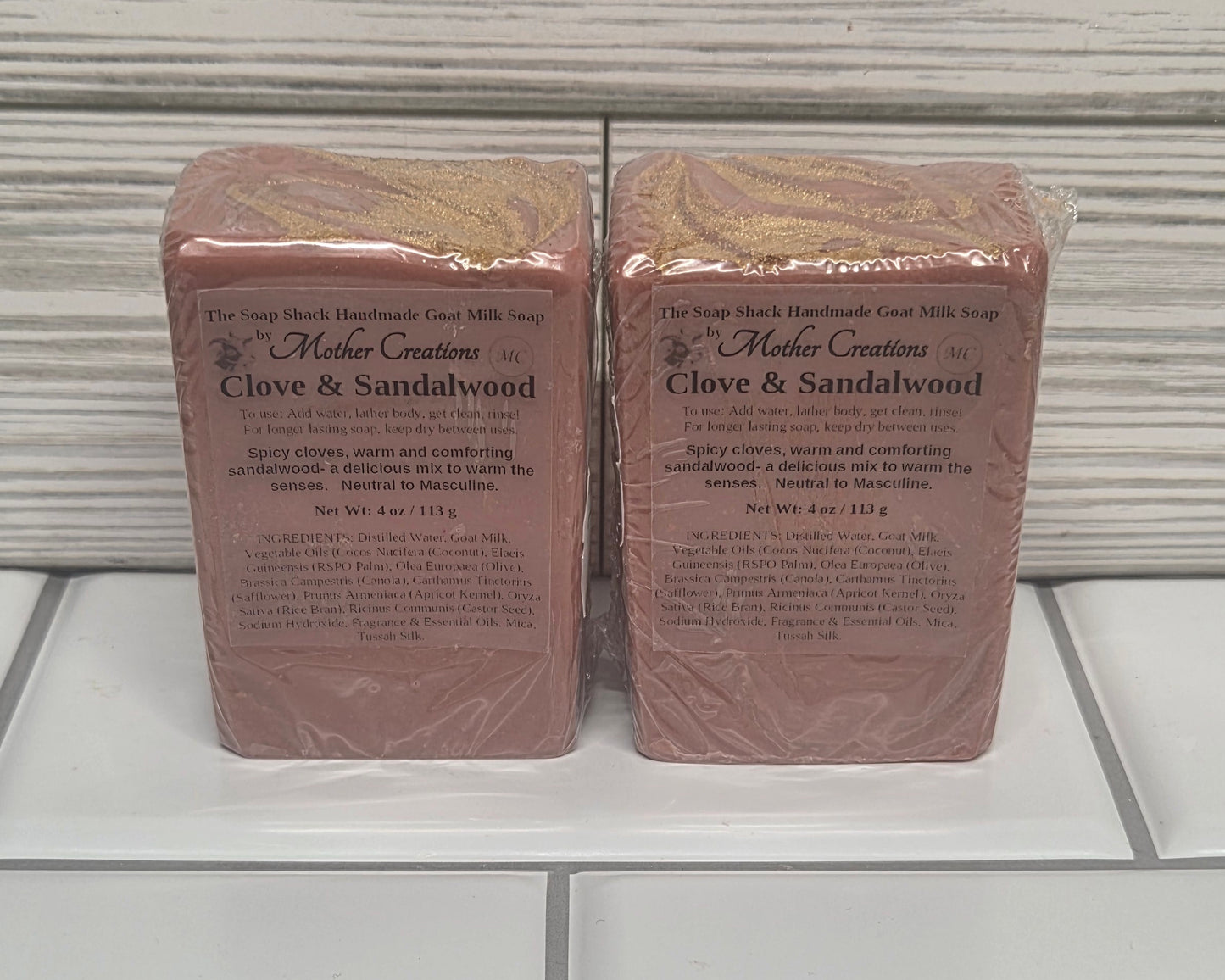 🔥Clove & Sandalwood Goat Milk Soap