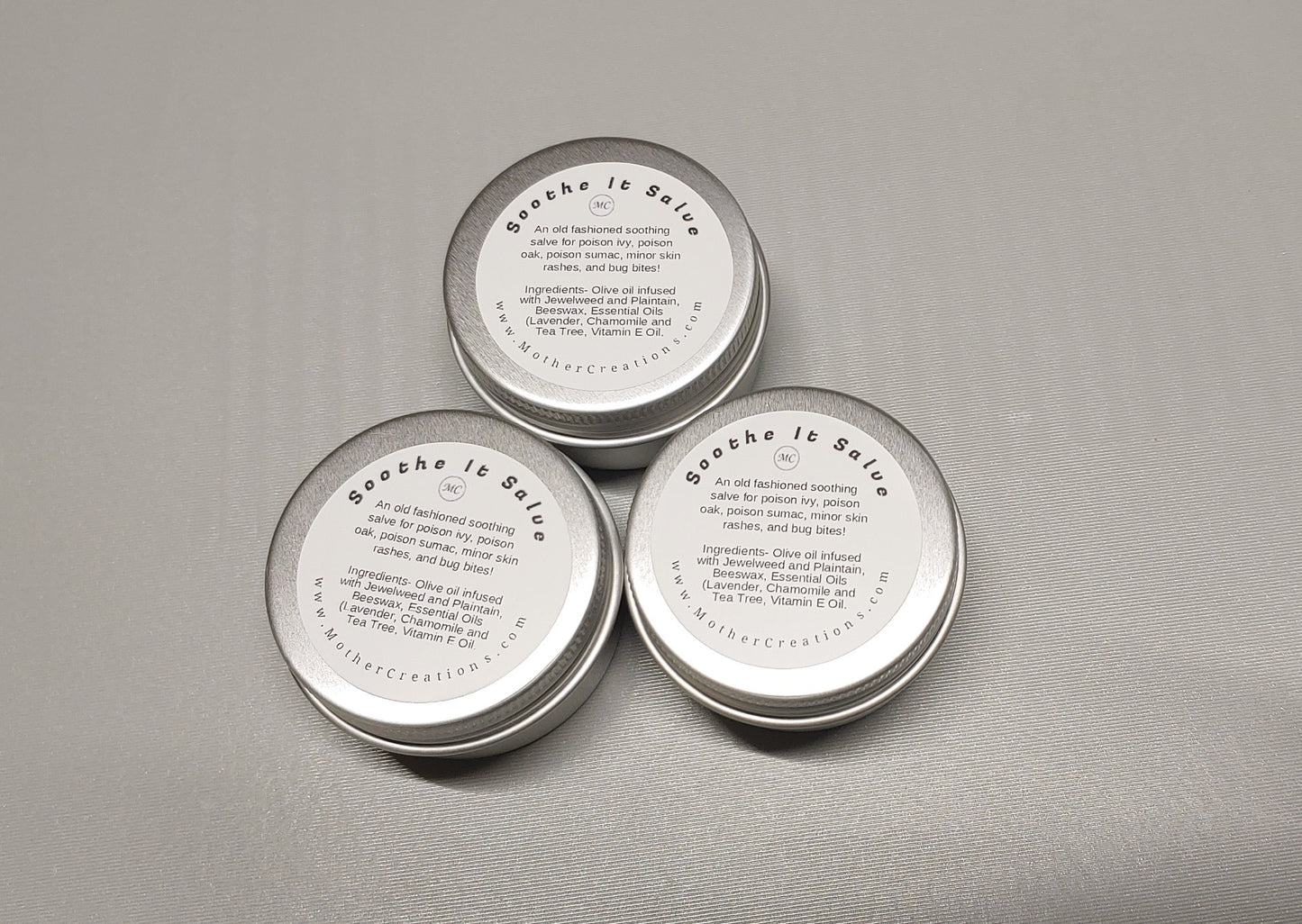 Soothe it salve (Jewelweed salve) Natural Poison Ivy Relief