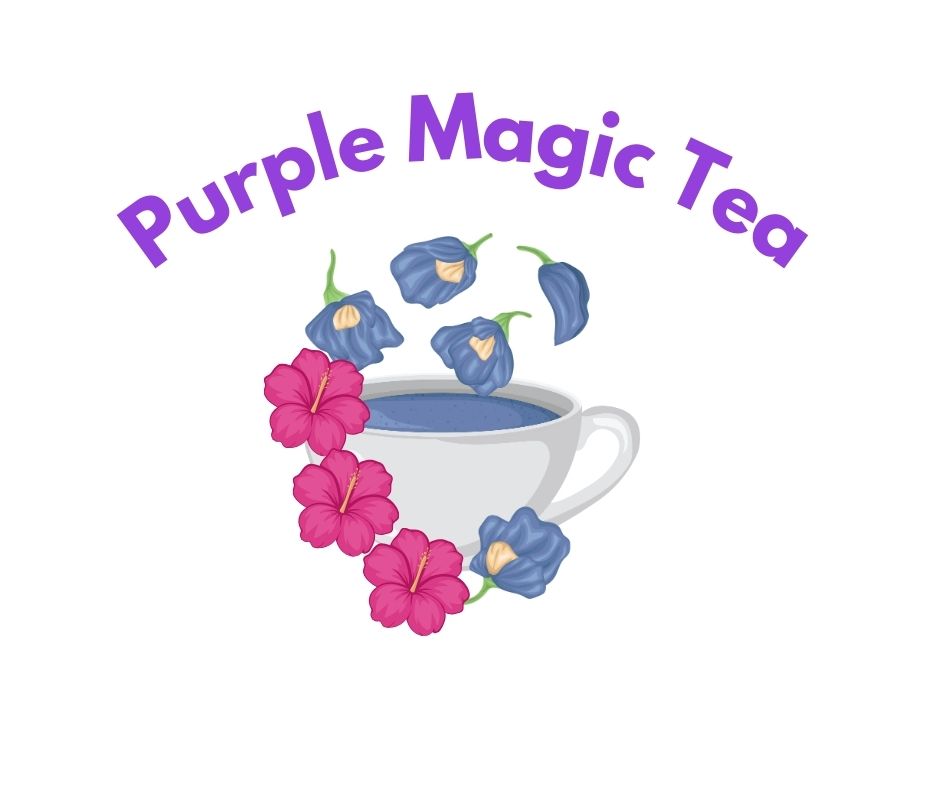 🦋🌺Purple Magic Herbal Tea- Caffeine Free✨🌈