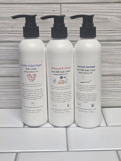 Goat Milk Lotion (8oz size)