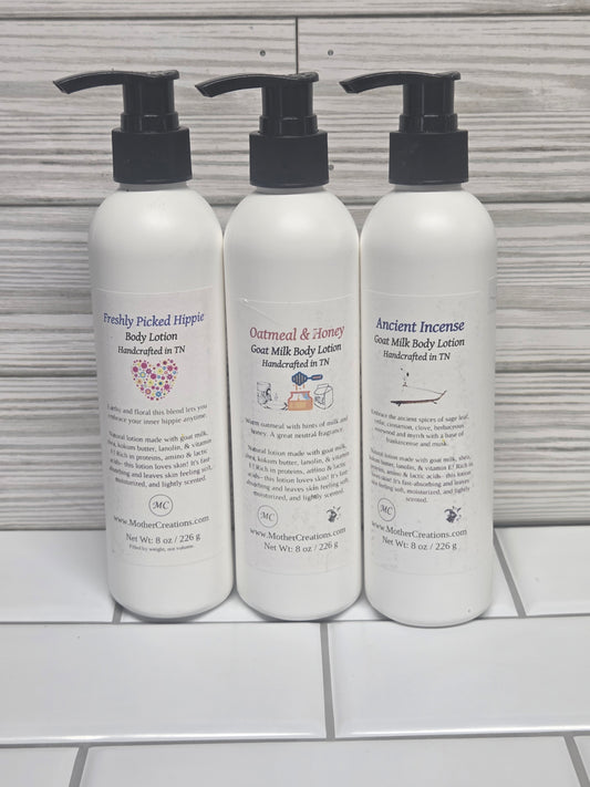 Goat Milk Lotion (8oz size)