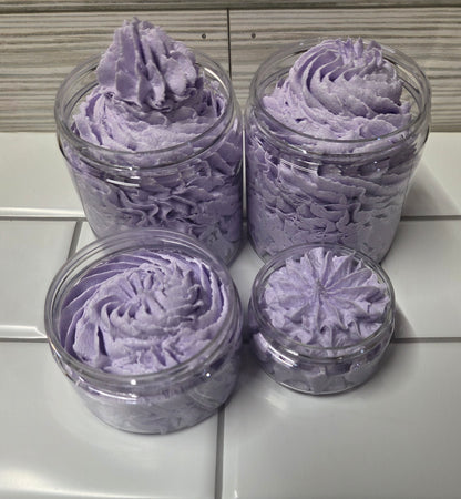 Whipped Soap Sugar Scrub 4oz, Pink Lemonade, Dragonwood, Freshly Picked Hippie, All Naked, Twilight Woods