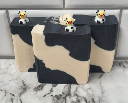 Quackamoo Buttermilk Soap with Collectable Duck Top
