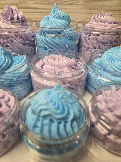 Whipped Soap Sugar Scrub 2oz, Pink Lemonade, Dragonwood, Freshly Picked Hippie, All Naked, Twilight Woods